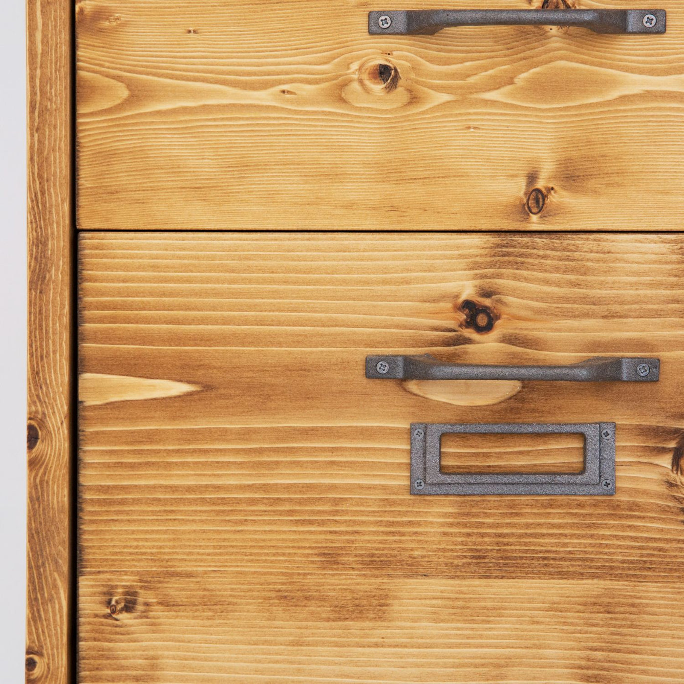 ファイルキャビネット 書類棚 オフィスキャビネット 天然無垢材 幅