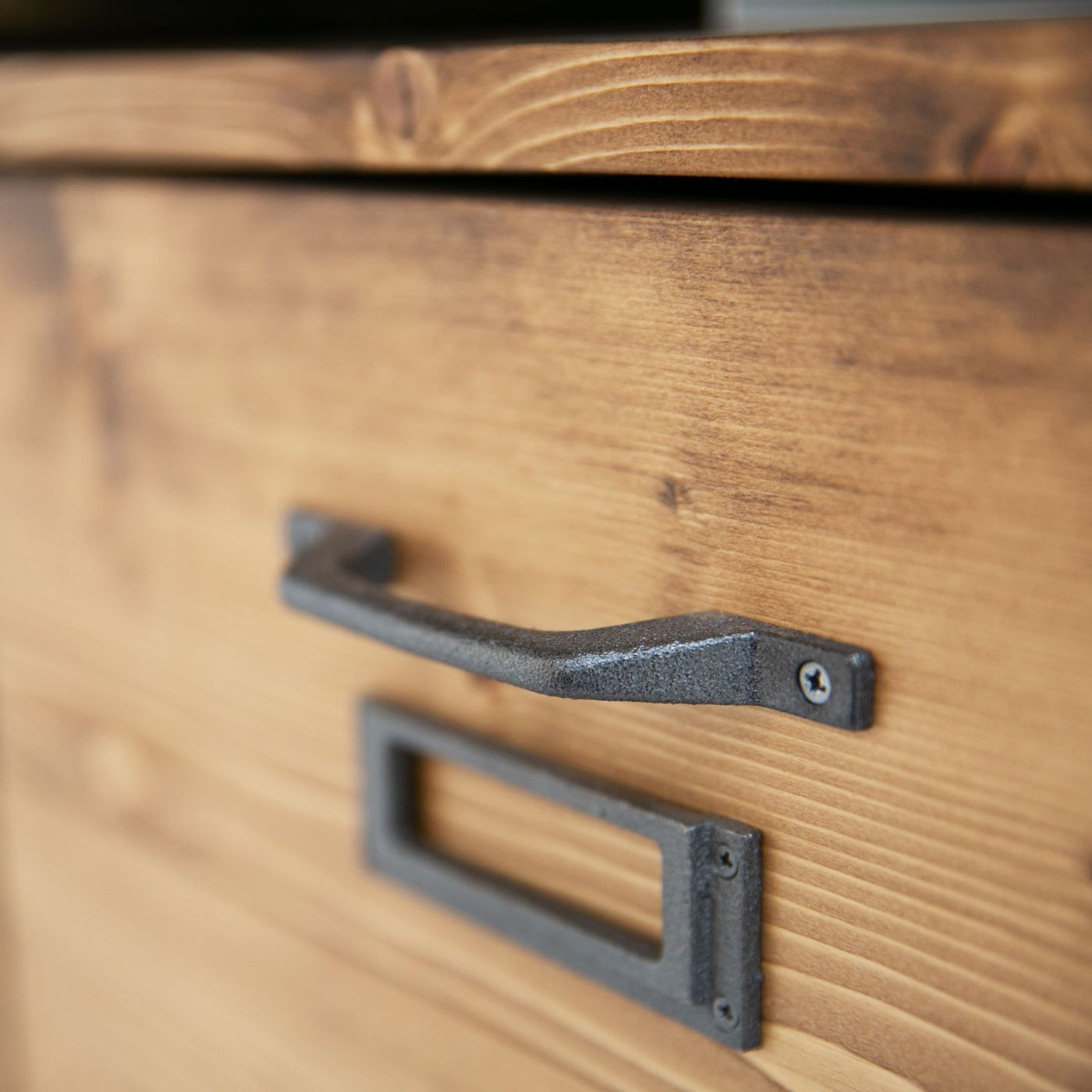 ファイルキャビネット 書類棚 オフィスキャビネット 天然無垢材 幅