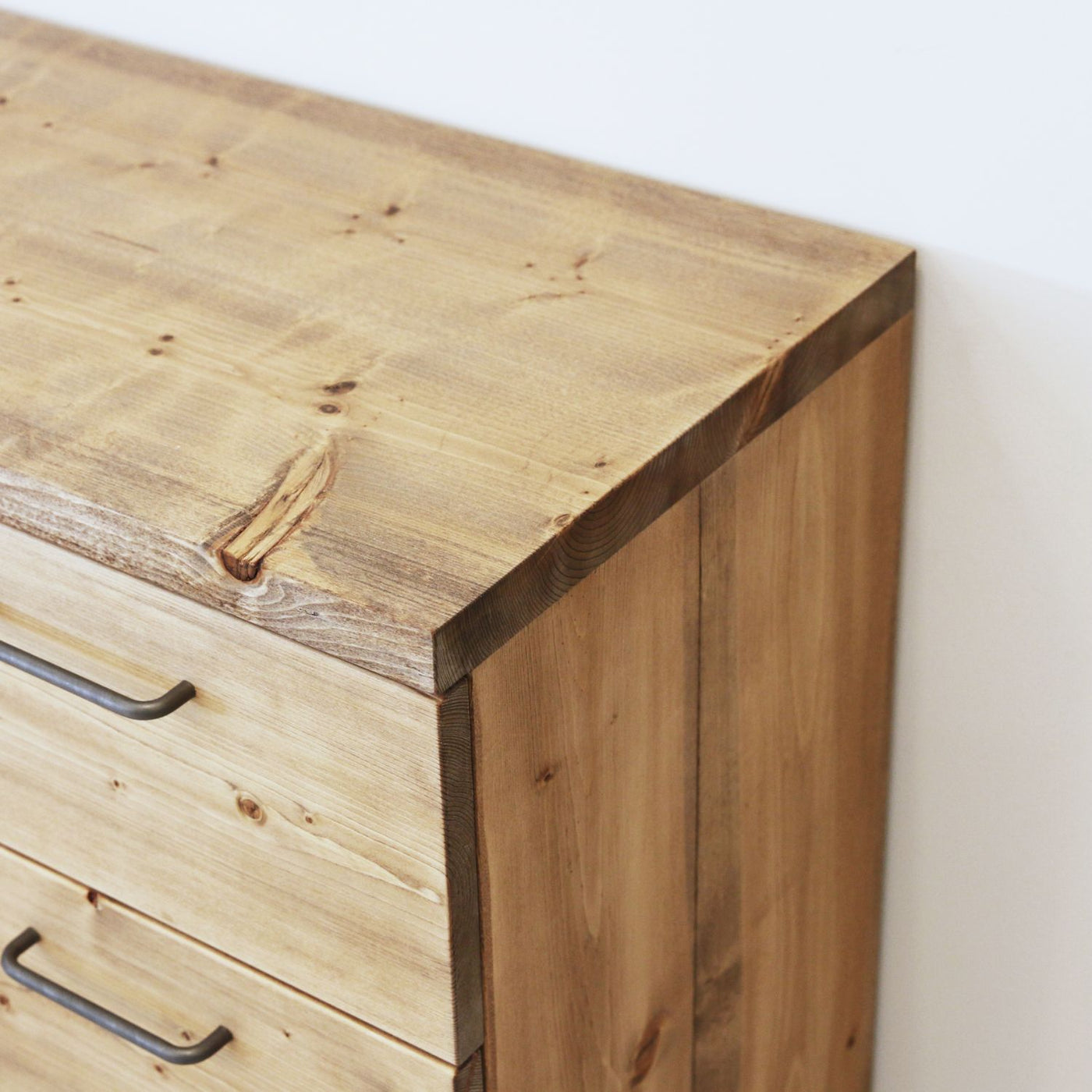 NEALD 無垢カップボード キャビネット ブラウン