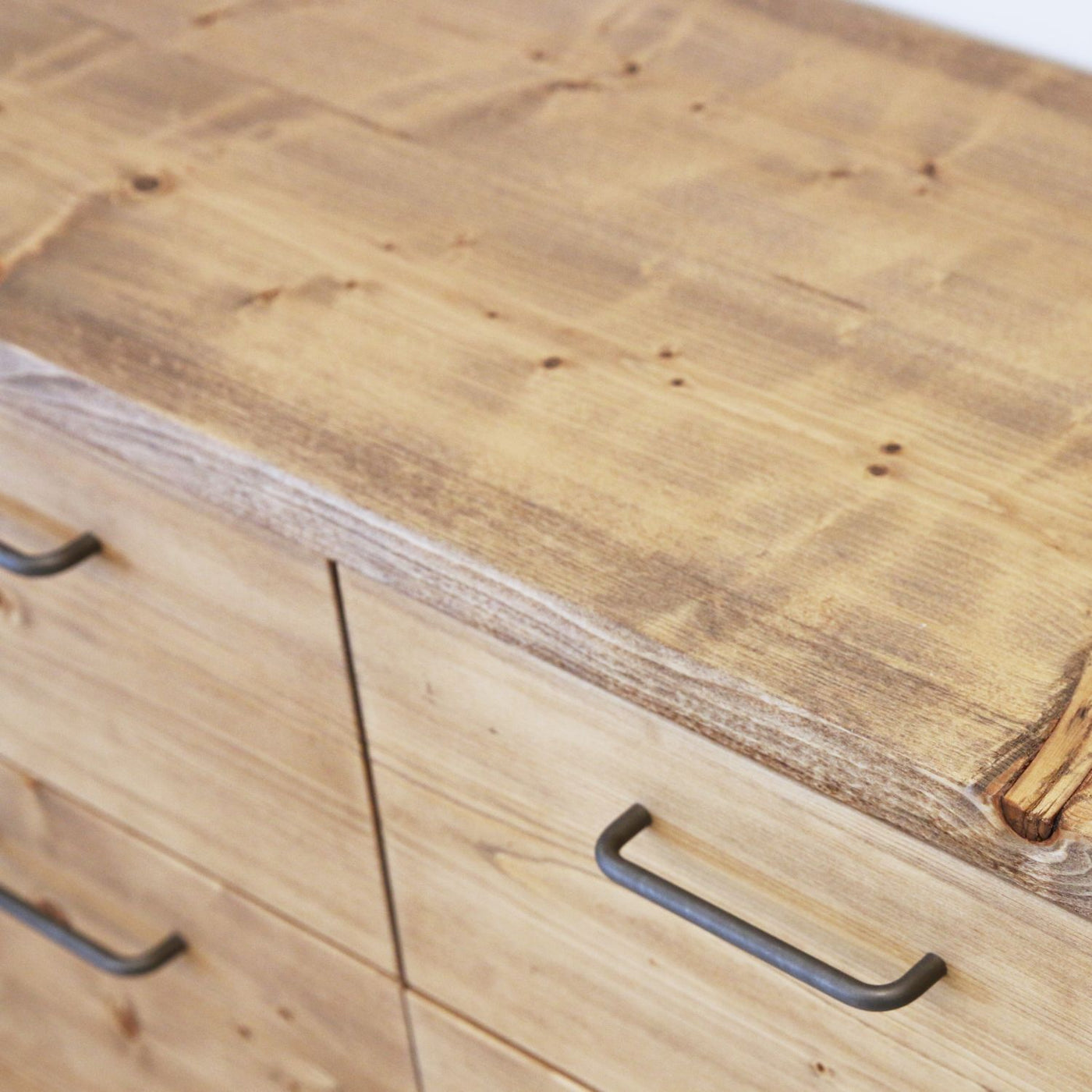 サイドボード カップボード リビングボード 天然無垢材 幅150cm 無垢