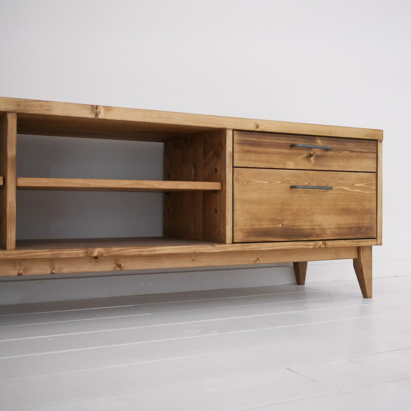 テレビボード テレビ台 ローボード 天然無垢材 幅150cm 無垢