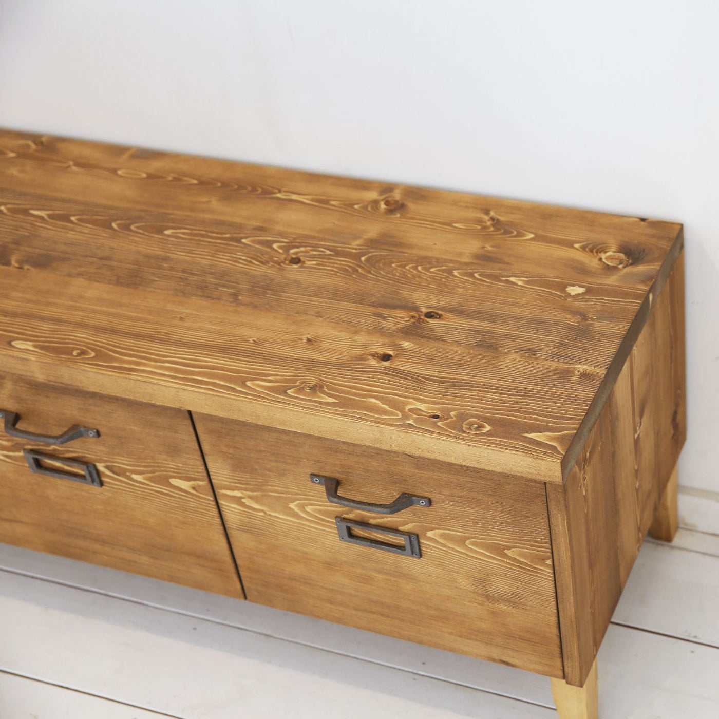 テレビボード テレビ台 ローボード 天然無垢材 幅175cm 無垢