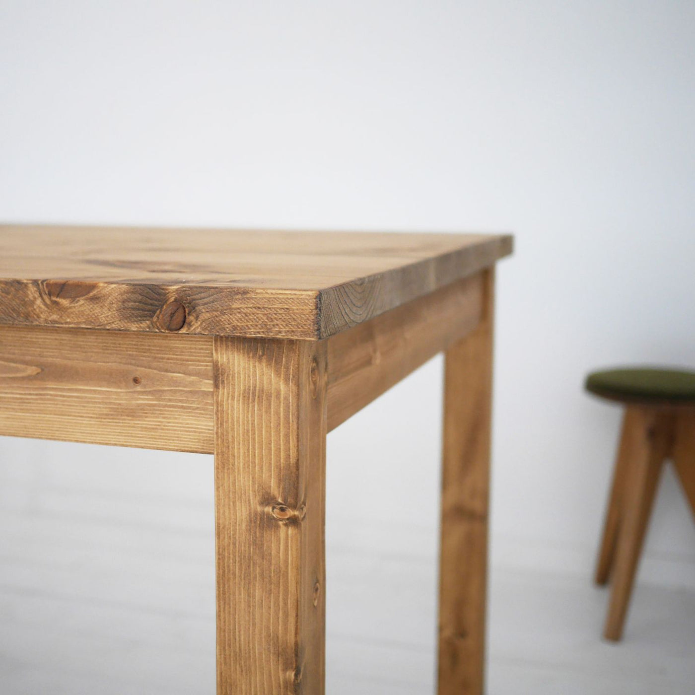 ダイニングテーブル 食卓 シンプル 天然無垢材 幅180cm 無垢