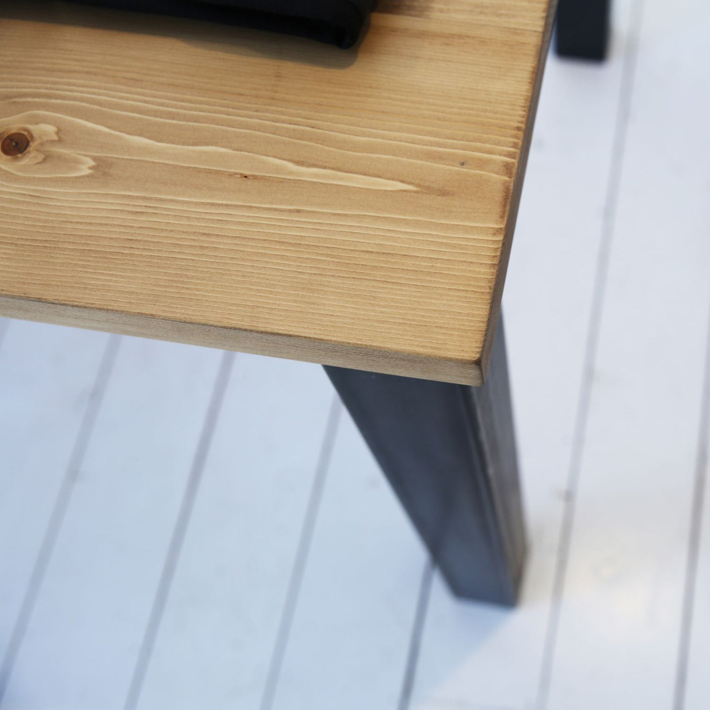 ダイニングテーブル 食卓 アイアン 天然無垢材 幅160cm 無垢