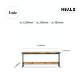 無垢ハンドメイド 家具 NEALD インテリア 什器 ダイニングテーブル テレビボード チェスト カップボード サイドボード 商品写真 bec-05_10