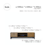 無垢ハンドメイド 家具 NEALD インテリア 什器 ダイニングテーブル テレビボード チェスト カップボード サイドボード 商品写真 j-34_10